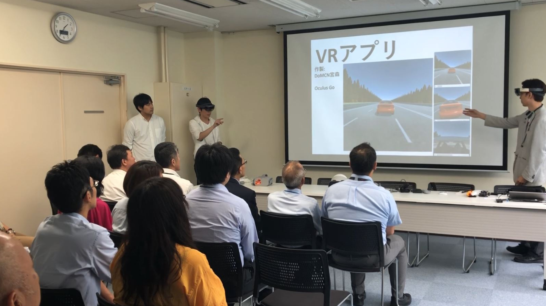 ネクスコ・サポート北海道様 本社にてＶＲ体験イベントを実施しました。